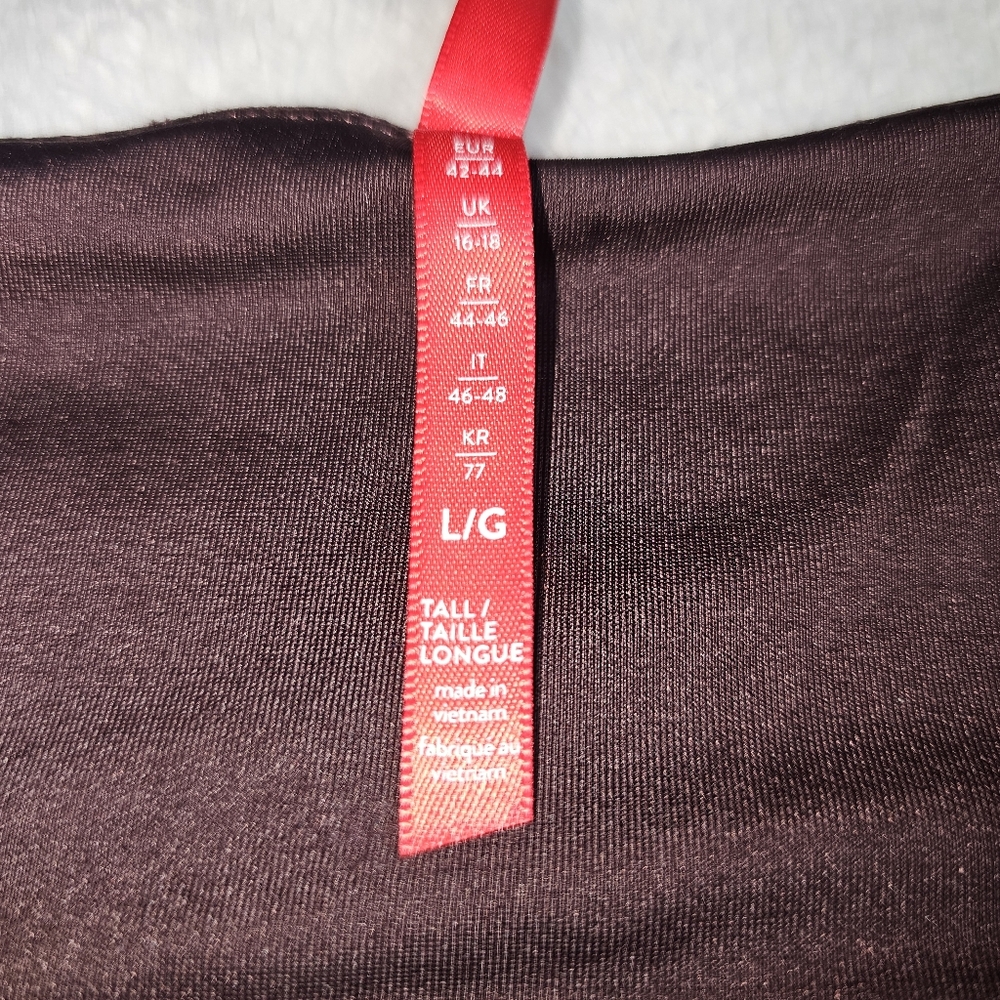 SPANX plum purple ponte leggings L - Picture 4 of 11